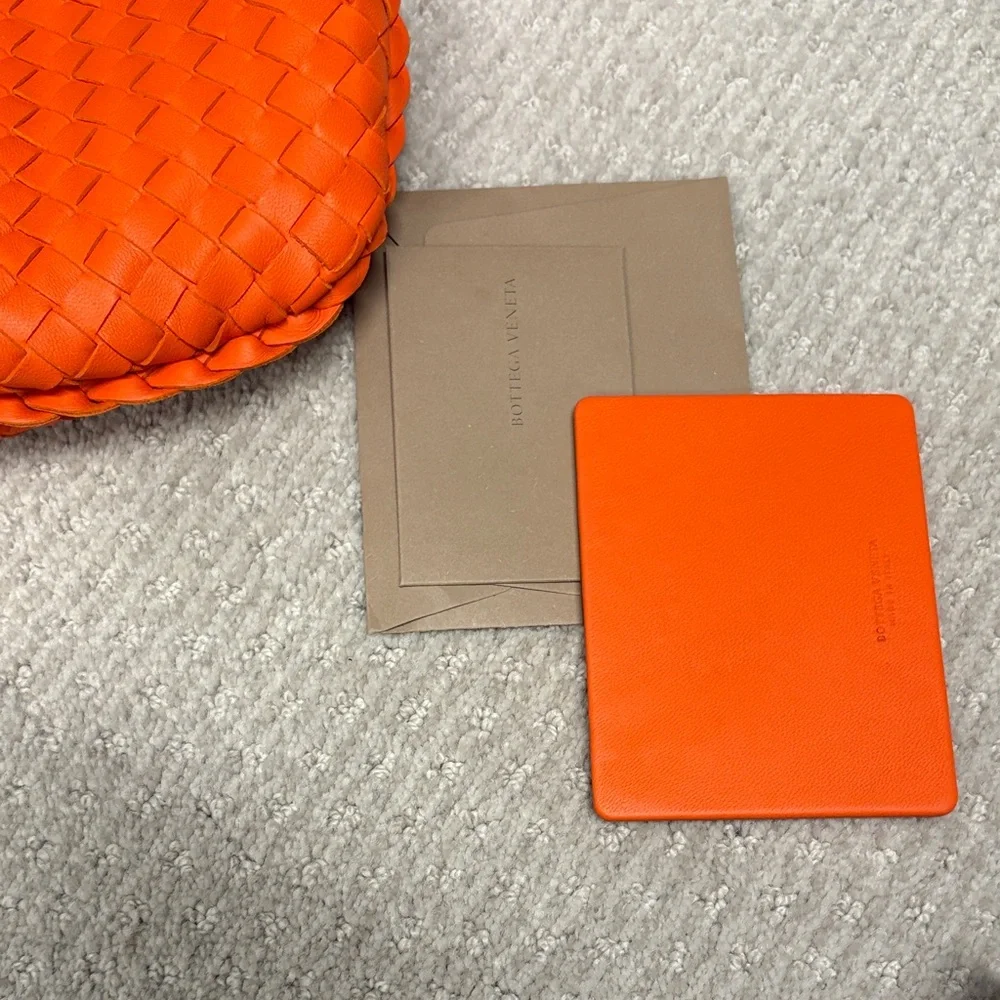 NWT Bottega Veneta Tangerine Bag